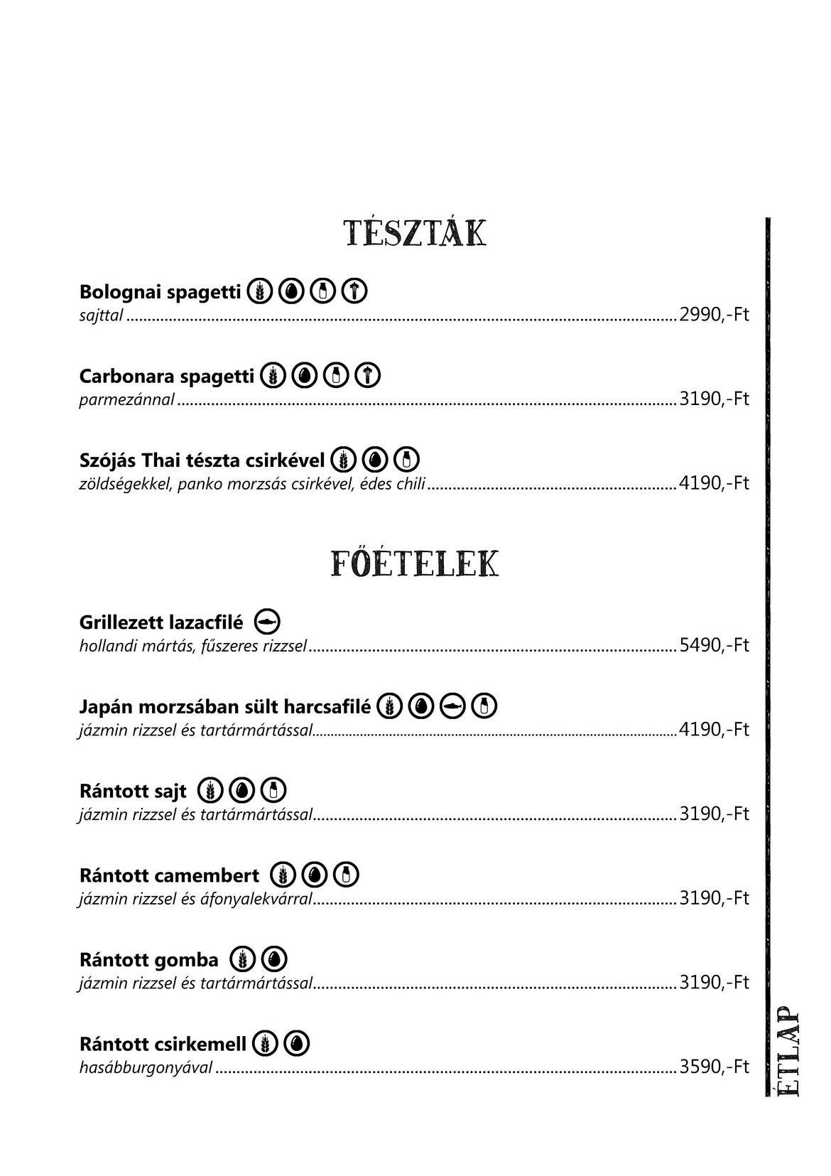Étlap